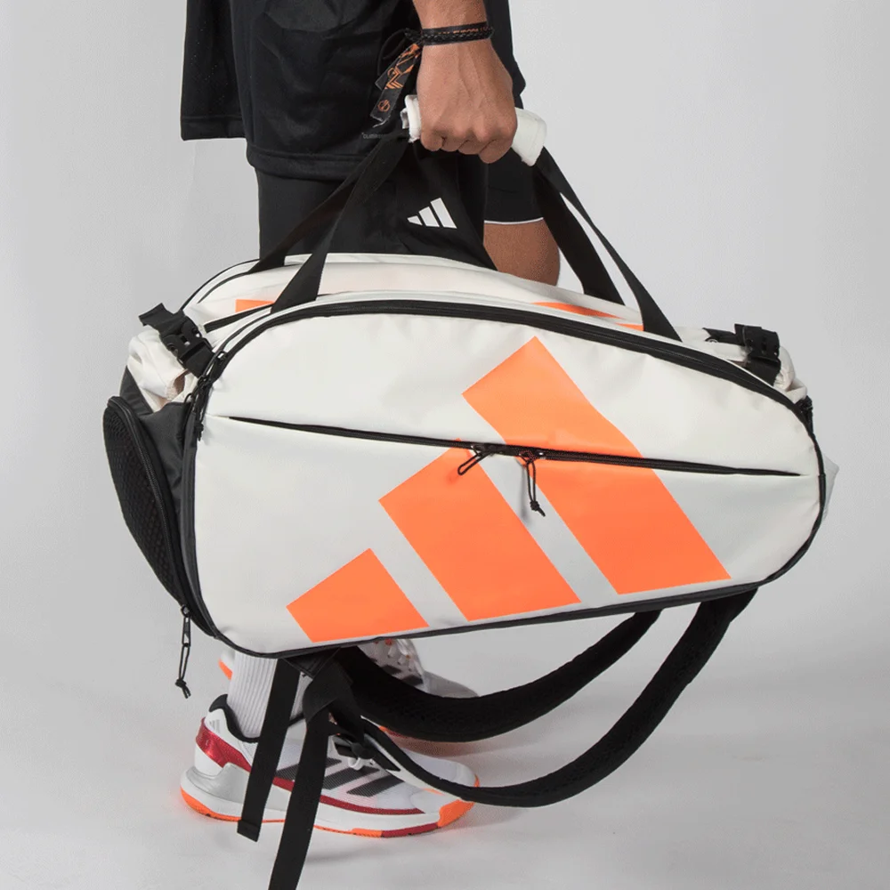 Adidas Multigame White Racquet Bag 2026 — premium storage with thermal protection - imagem 6
