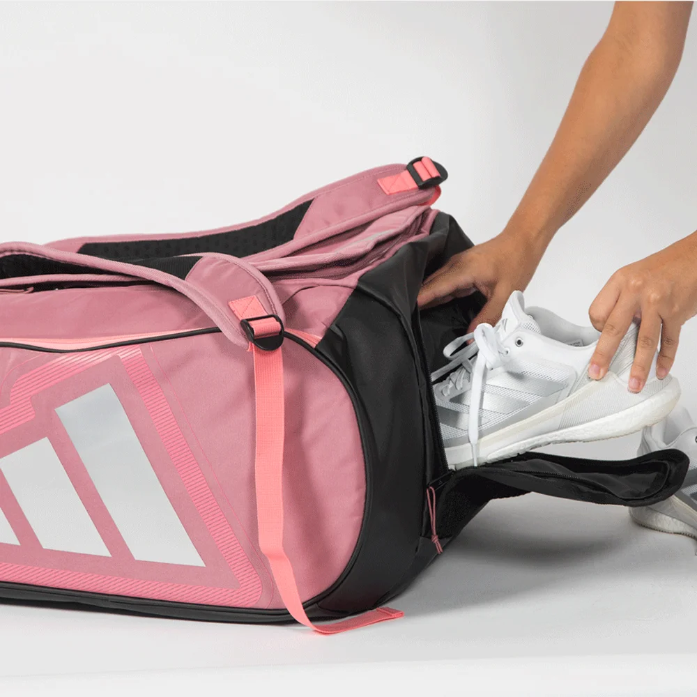 Adidas Pro Tour Pink Racquet Bag – Martita Ortega 2026 saco de padel premium - imagem 8