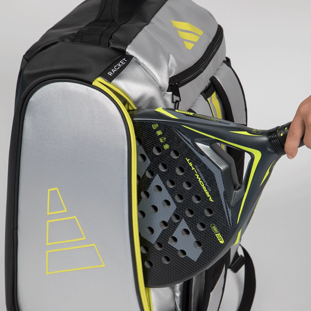 Adidas Pro Tour Silver Grey Racquet Bag 2026 — design marcante e fiabilidade - imagem 5