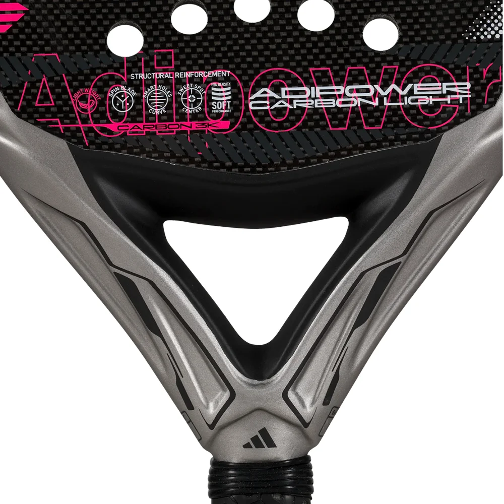 Adidas Adipower Carbon Light 2025 - Raquete De Padel Premium Que Combina Leveza, Controlo E Potência Com Durabilidade - imagem 2