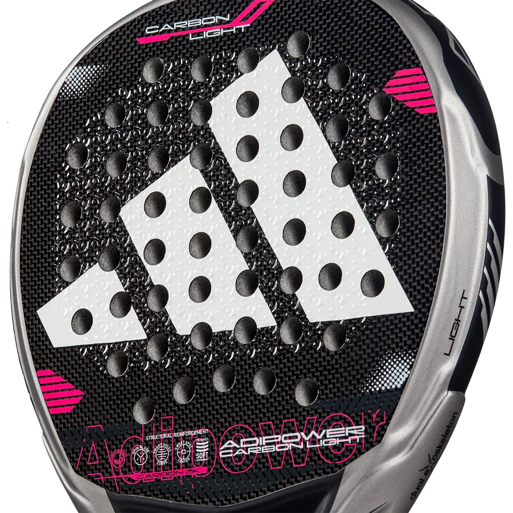 Adidas Adipower Carbon Light 2025 - Raquete De Padel Premium Que Combina Leveza, Controlo E Potência Com Durabilidade - imagem 4