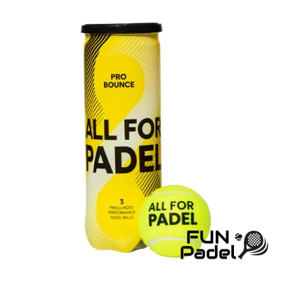 Bolas Adidas Pro Bounce Padel – Pack de 3 (Controlo e Durabilidade)