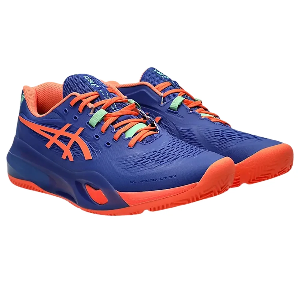 ASICS Gel-Resolution X Padel Shoes – Dark Cobalt / Vivid Coral - image 2