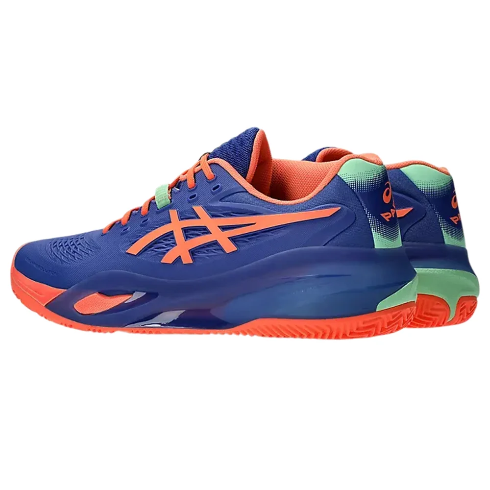 ASICS Gel-Resolution X Padel Shoes – Dark Cobalt / Vivid Coral - image 3