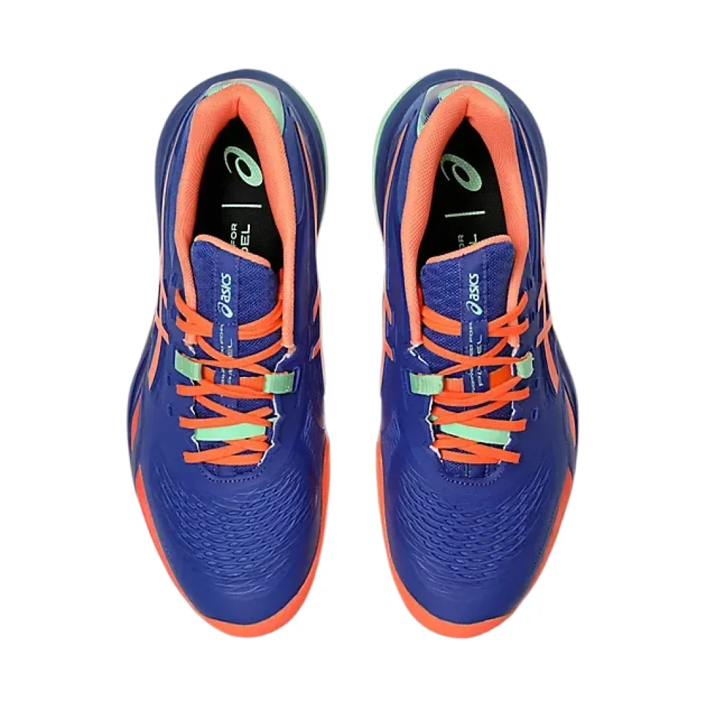 ASICS Gel-Resolution X Padel Shoes – Dark Cobalt / Vivid Coral - image 6