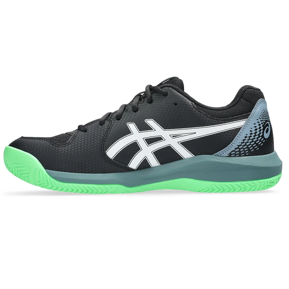 Asics Gel-Dedicate 8 Padel Men Black Vital Green — soft cushioning and reliability during training - image 2