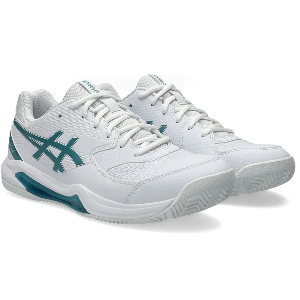 Asics Gel-Dedicate 8 Padel Men White Misty Pine — calçado de padel masculino com estabilidade e amortecimento - imagem 3