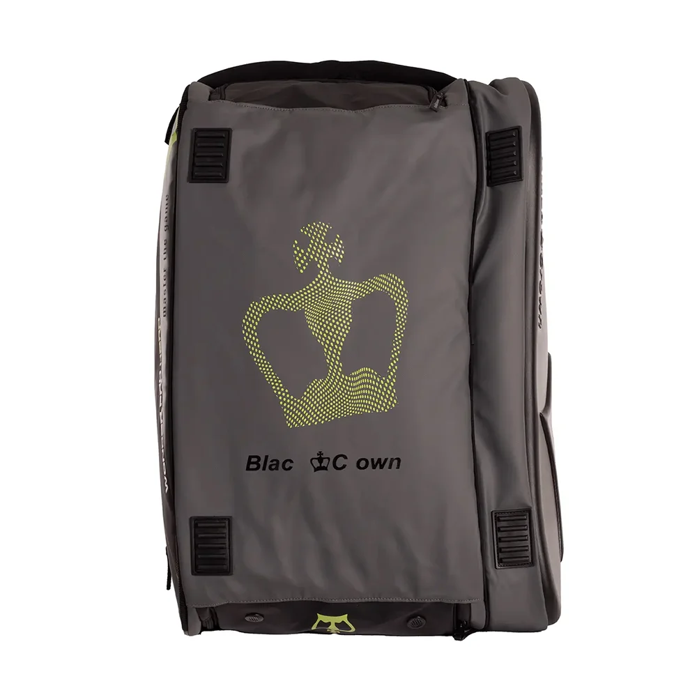 Black Crown Padel Bag Wonder Pro Hard 2.0 Black – saco médio com compartimento térmico e ventilado - imagem 3