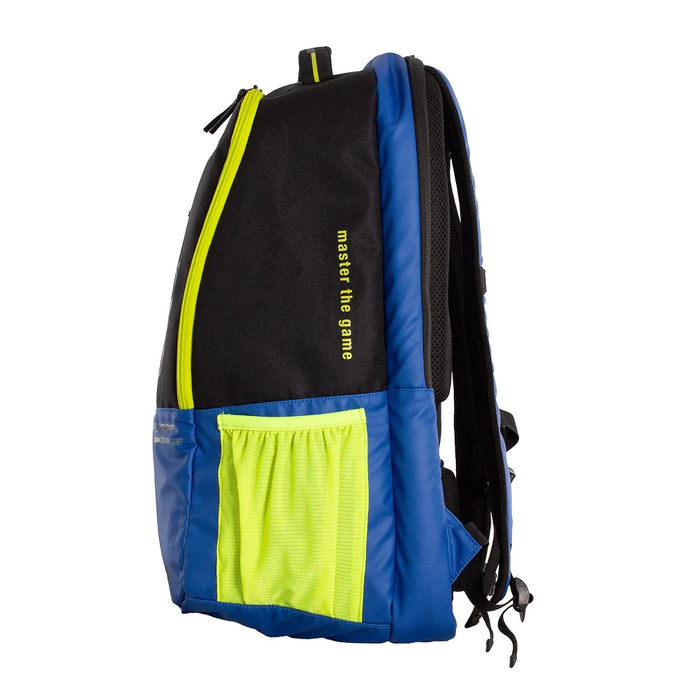 Mochila Black Crown Raptor Epic Energy Blue Yellow – resistente e funcional para padel - imagem 2