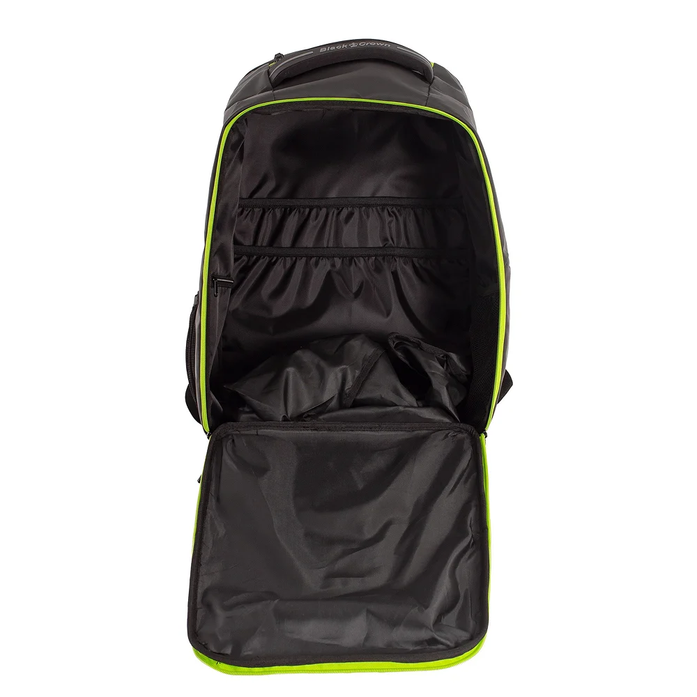 Black Crown Backpack Magic Black Yellow — stylish and comfortable padel backpack - image 7