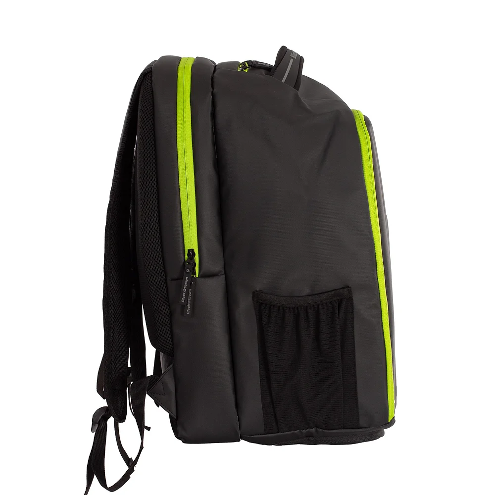 Black Crown Backpack Magic Black Yellow — stylish and comfortable padel backpack - image 4