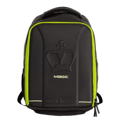 Black Crown Backpack Magic Black Yellow