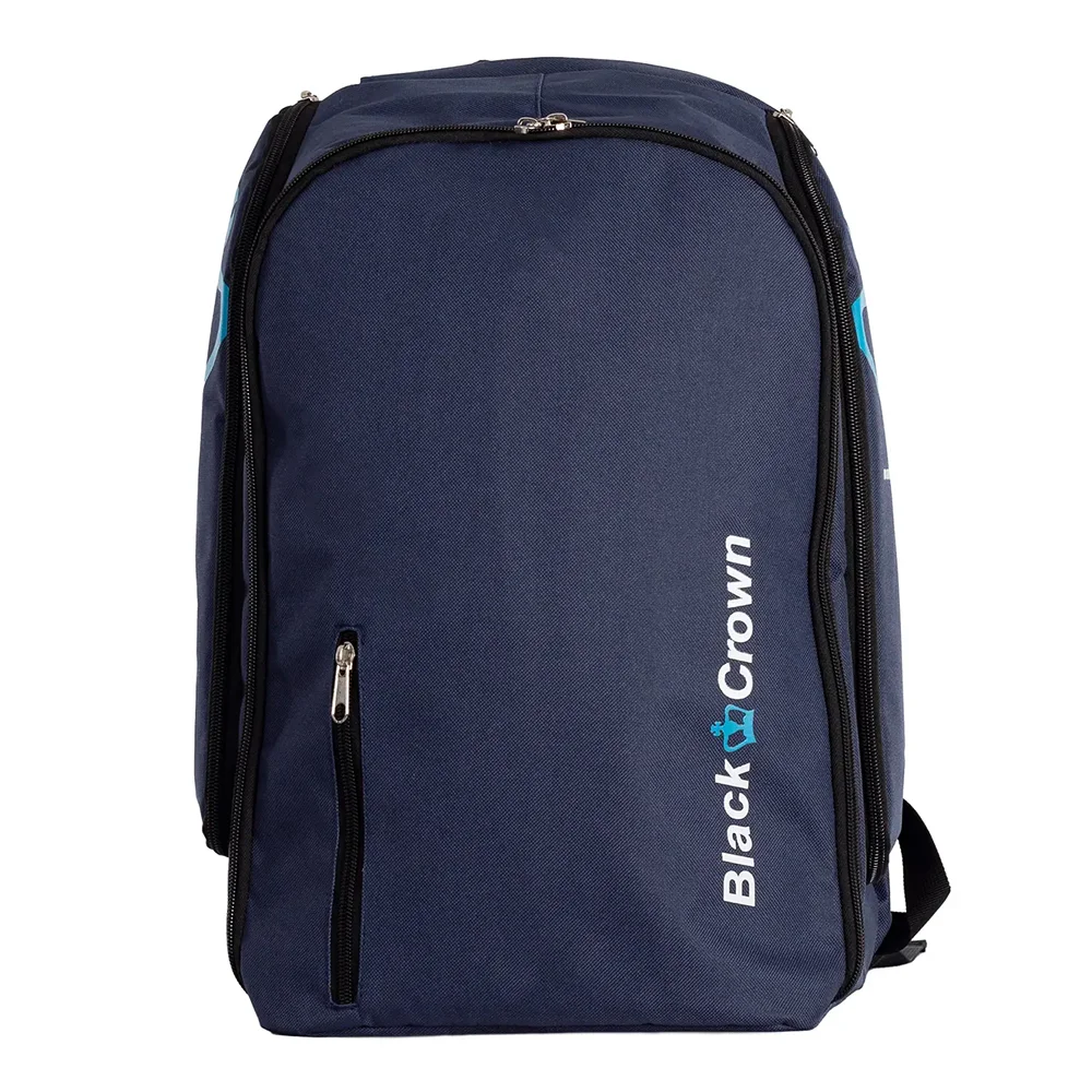 Black Crown Backpack Focus Blue – compact and stylish padel backpack - image 1