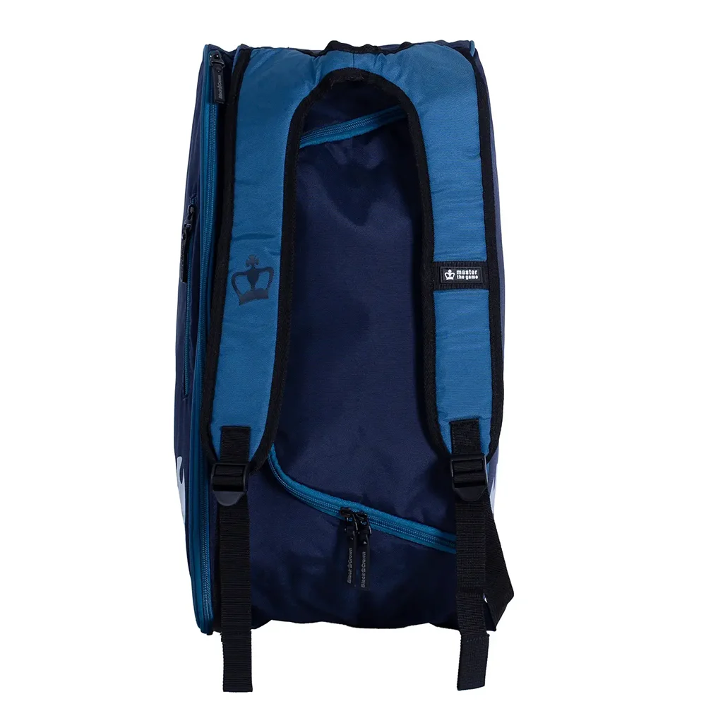 Black Crown Padel Bag Ultimate Series V2 – mochila azul para raquetes - imagem 3