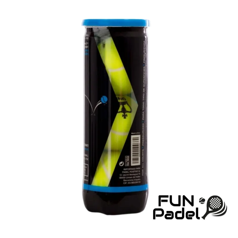 Bolas de Padel Black Crown ONE – Pack com 3 Tubos - imagem 2