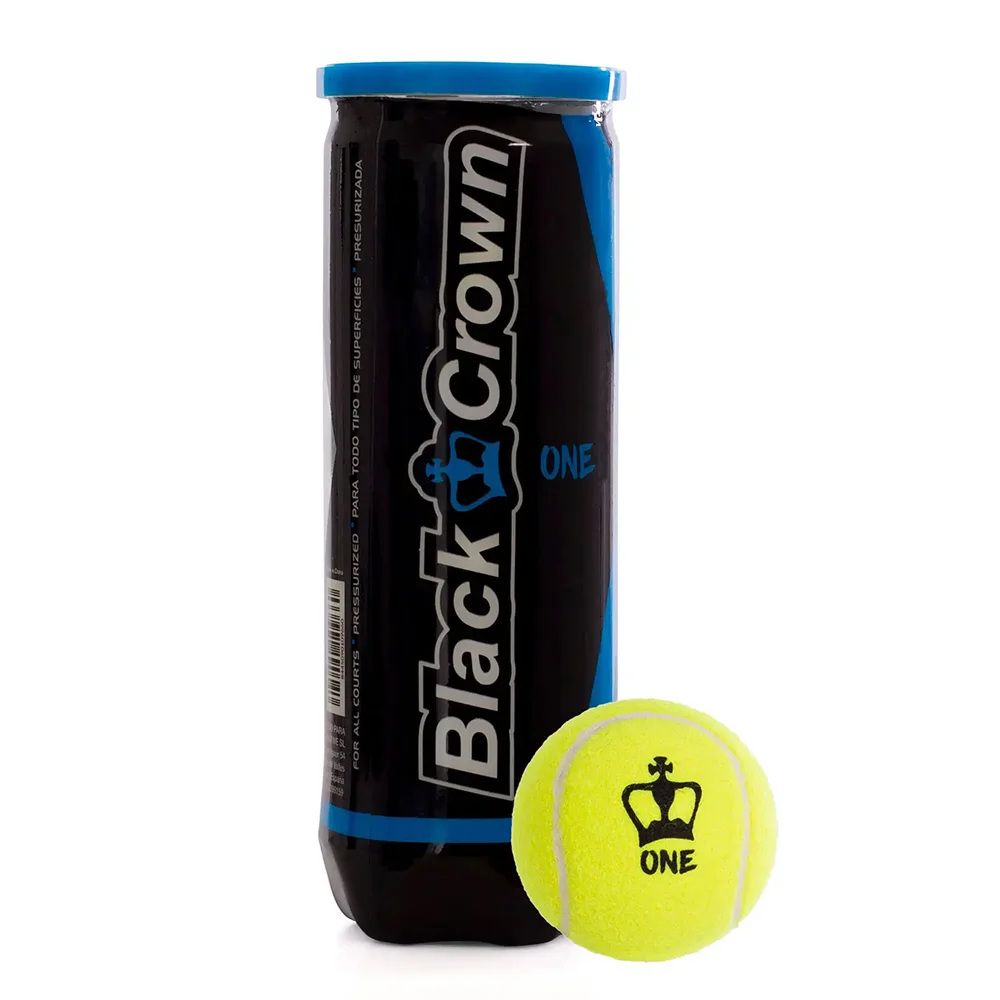 Bolas de Padel Black Crown ONE – Pack com 3 Tubos - imagem 2