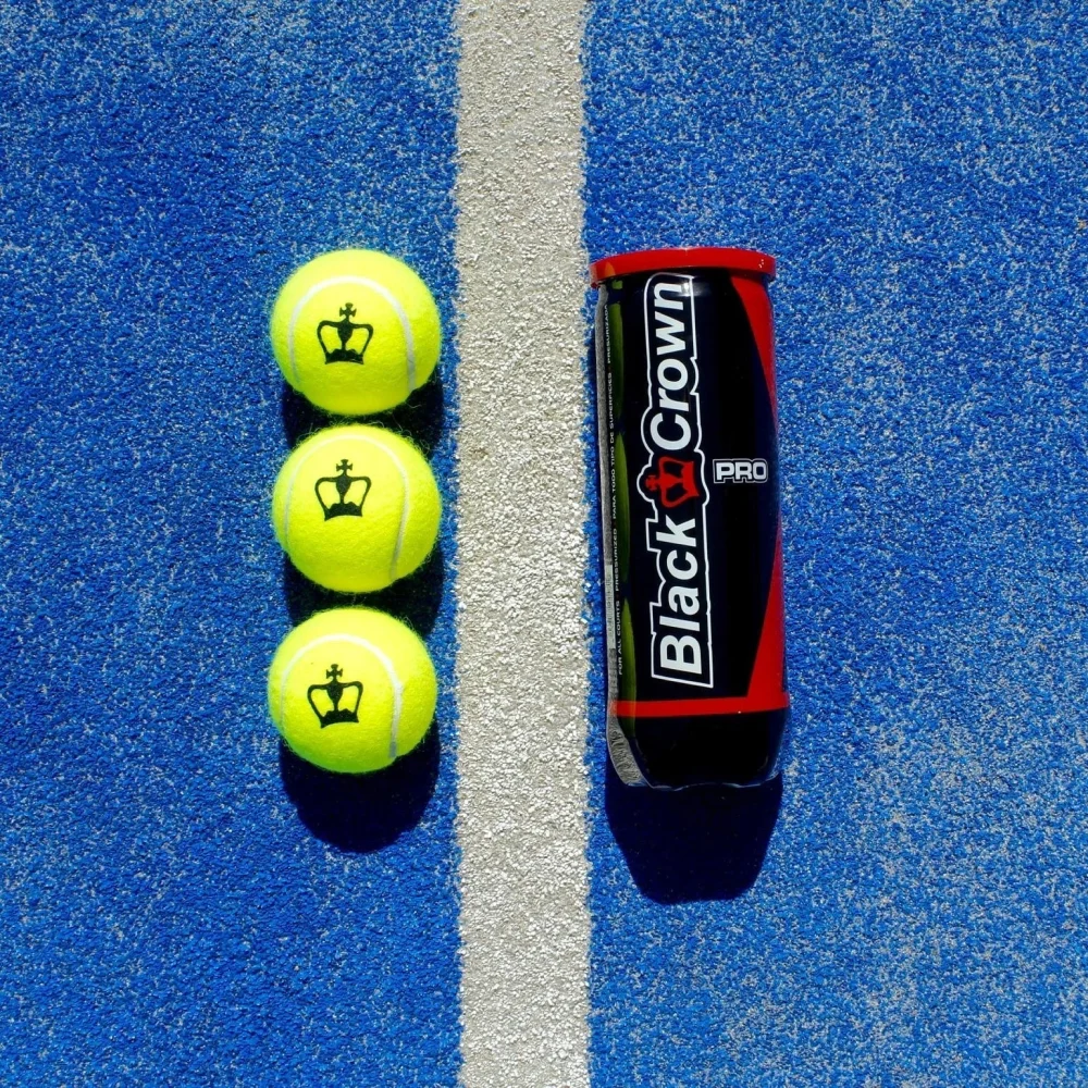 Black Crown PRO Padel Balls – Bolas de padel profissionais (3 unid.) - imagem 6