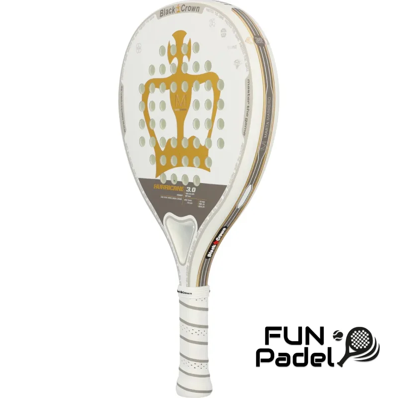 Raquete Black Crown Hurricane 3.0 Women's – Versatilidade e Controlo para Jogadoras Intermédias - imagem 2