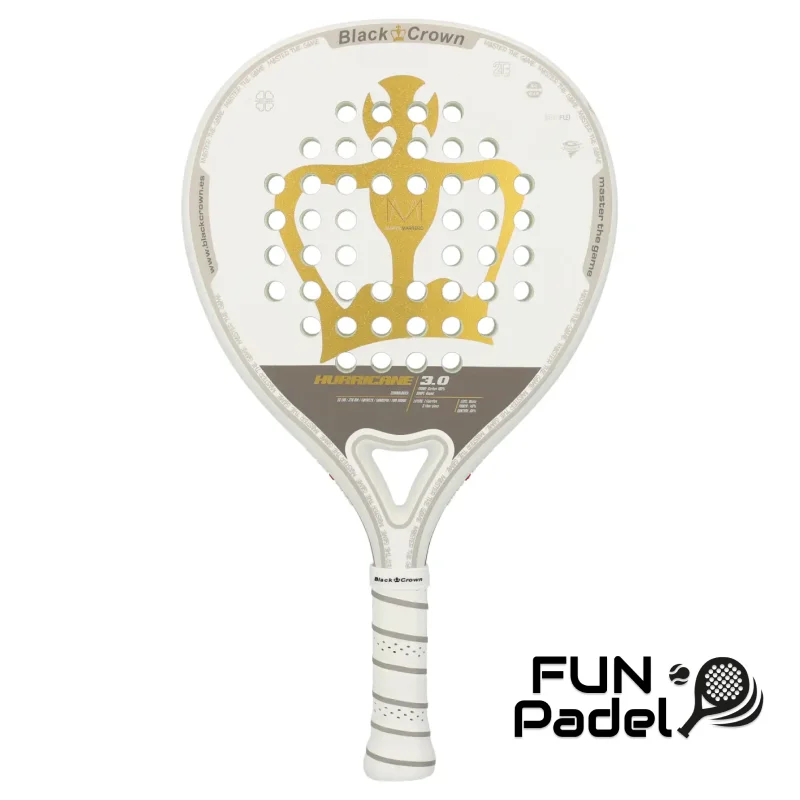 Raquete Black Crown Hurricane 3.0 Women's – Versatilidade e Controlo para Jogadoras Intermédias - imagem 1