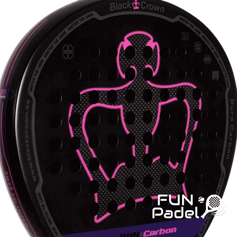 Black Crown Win Carbon 2025 - Carbon racket for professional play - image 5