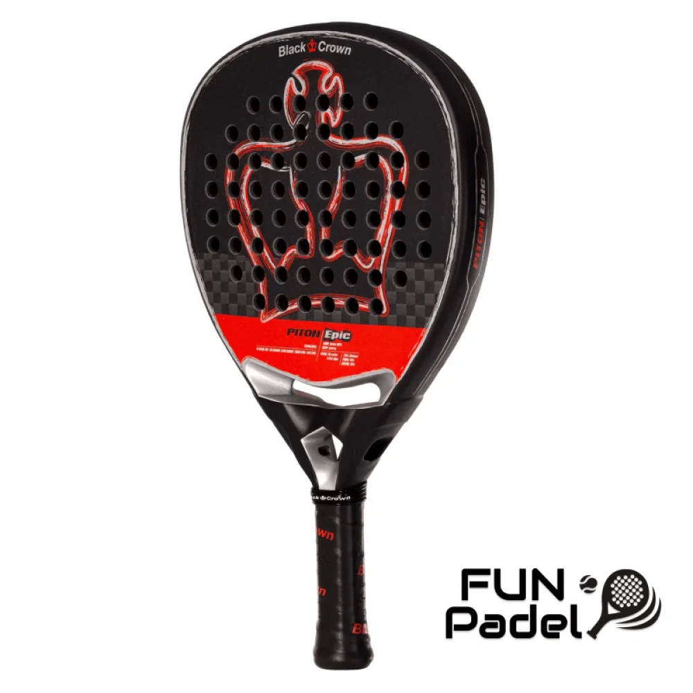Black Crown Piton Epic 2025 - Raquete profissional de padel com tecnologias inovadoras - imagem 2