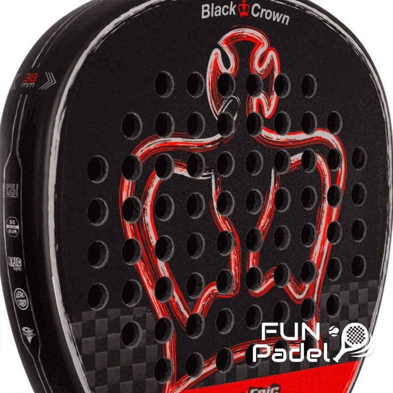 Black Crown Piton Epic 2025 - Raquete profissional de padel com tecnologias inovadoras - imagem 4