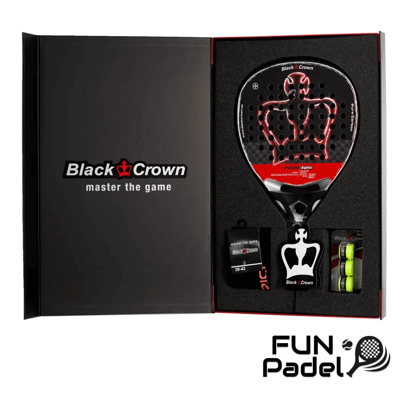 Black Crown Piton Epic 2025 - Raquete profissional de padel com tecnologias inovadoras - imagem 5
