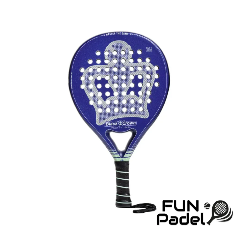 Black Crown Piton 11 Soft 2023 – Raquete de Padel Avançada para Controlo - imagem 1