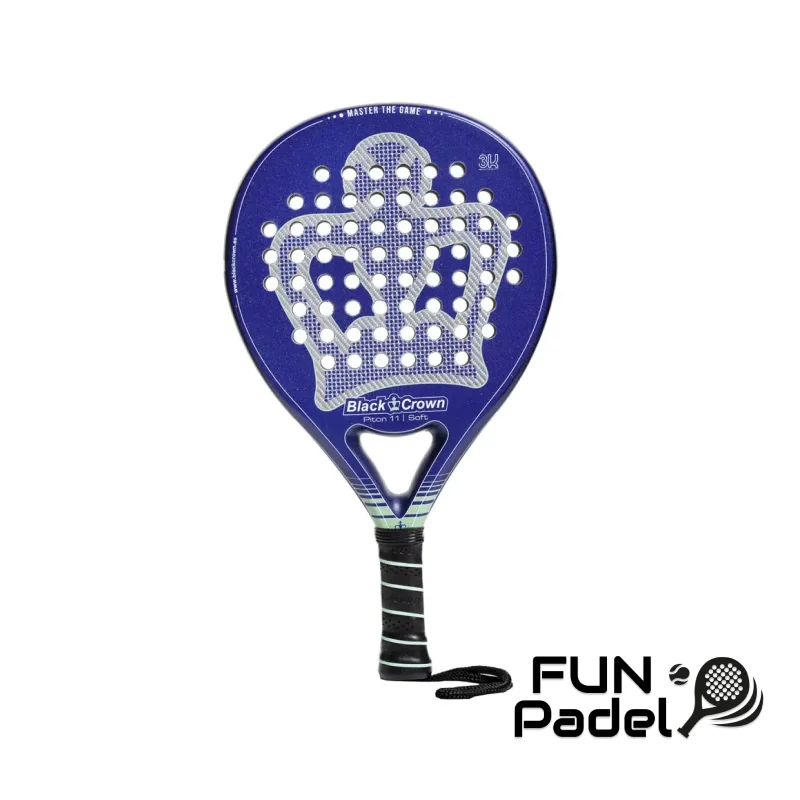 Black Crown Piton 11 Soft 2023 – Raquete de Padel Avançada para Controlo - imagem 1