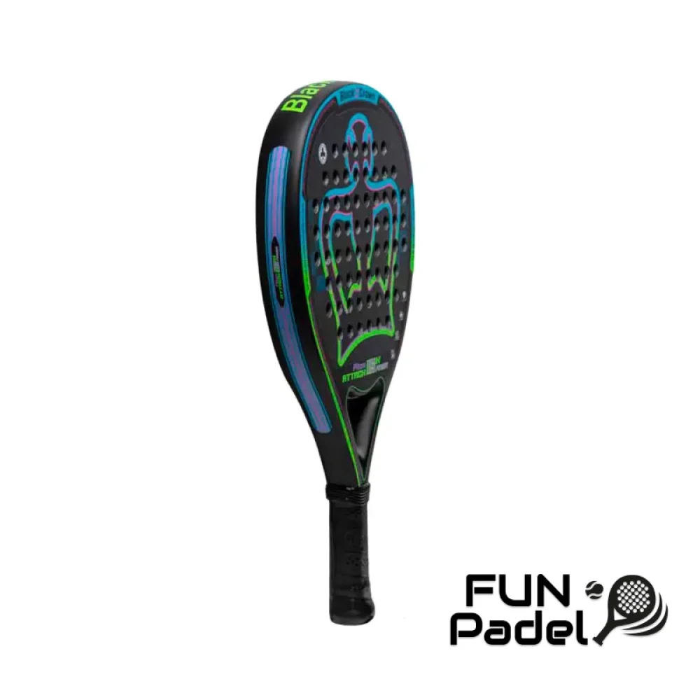 Black Crown Piton Attack 15K Power 2024 — Raquete de Padel Avançada e Equilibrada - imagem 2