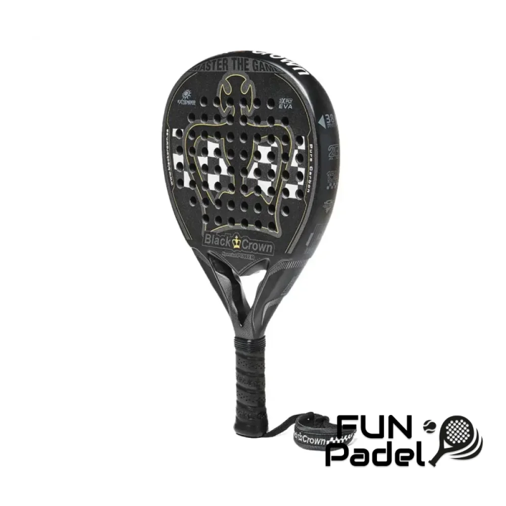 Black Crown Special Power – Advanced Teardrop Padel Racket with Balanced Control and Power - image 3
