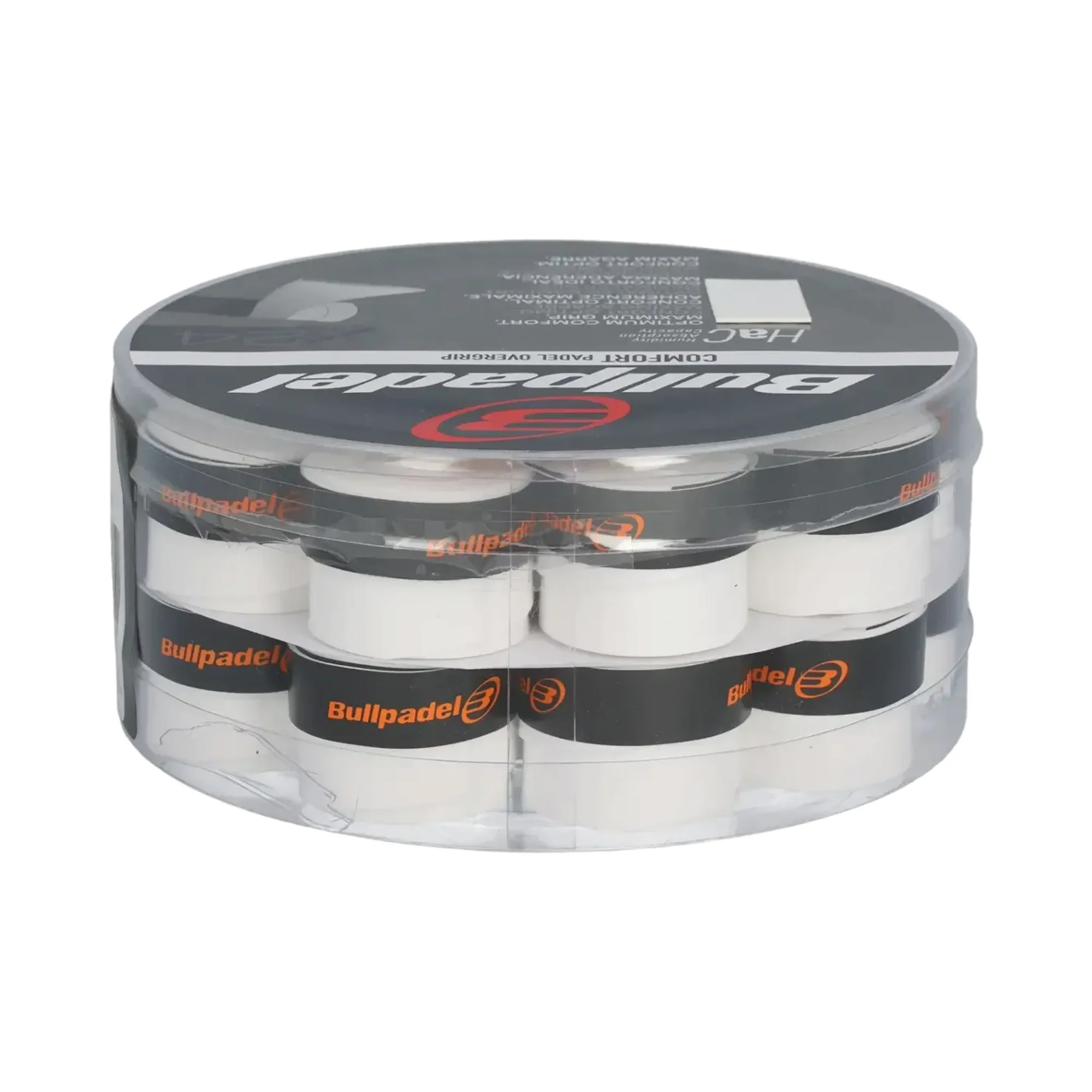 Bullpadel GB-1605 Box x24 Overgrips White - imagem 2