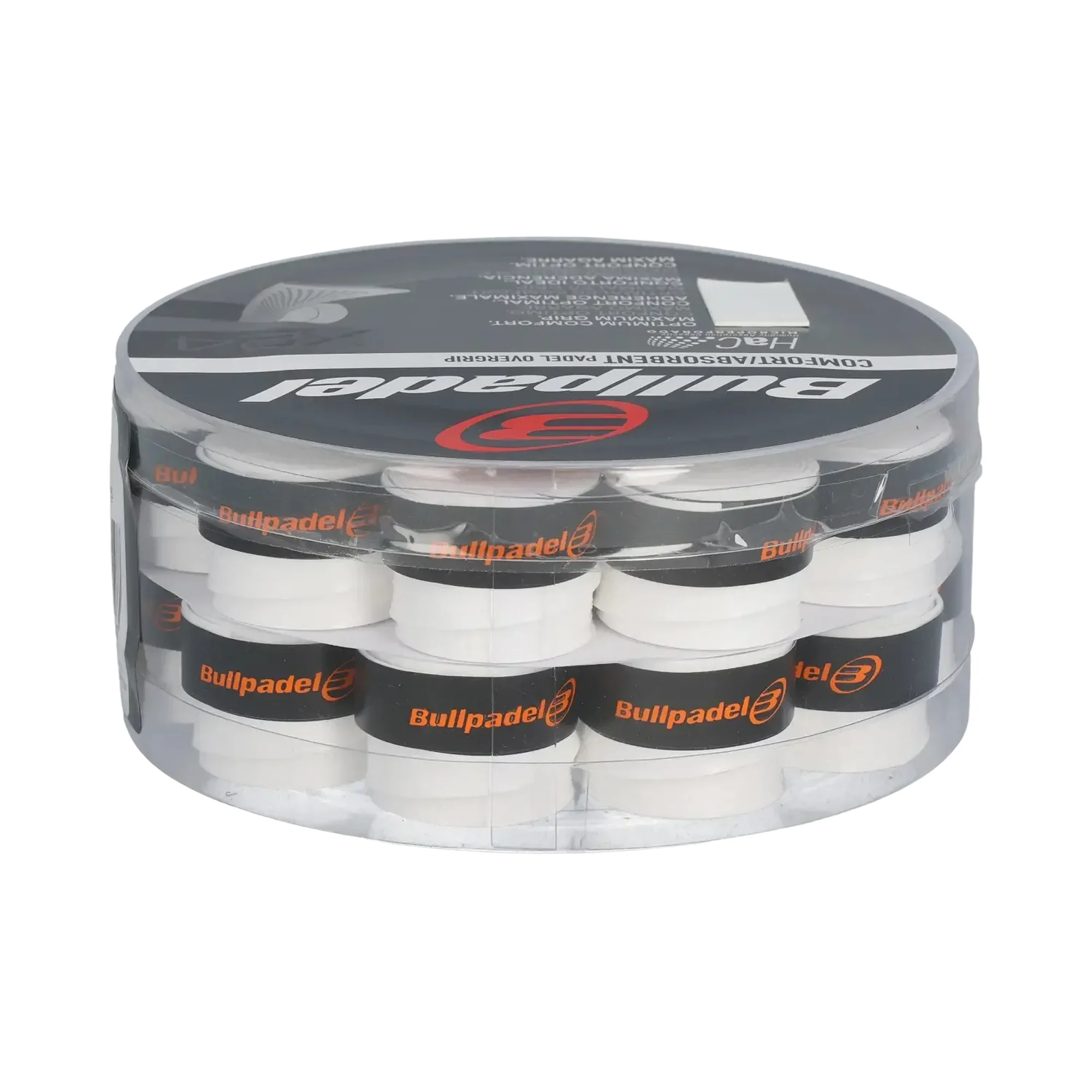 Bullpadel GB-1615 Box x24 Overgrips Microperfurados Branco - imagem 2
