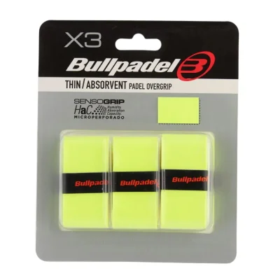 Bullpadel GB-1705 Overgrip Neon Yellow x3