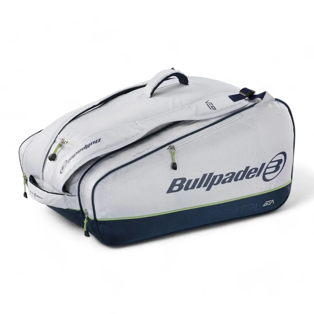 Bullpadel Pearl White Woman BPP25021 — Women's Padel Bag with Thermo Compartments for 4 Rackets - image 1