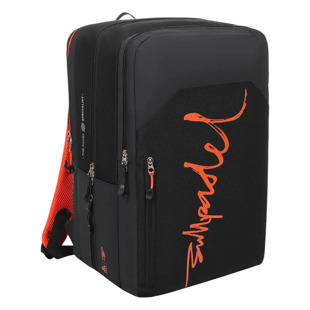 Bullpadel Ionic Black — mochila de padel para 4 raquetes com compartimento térmico - imagem 2