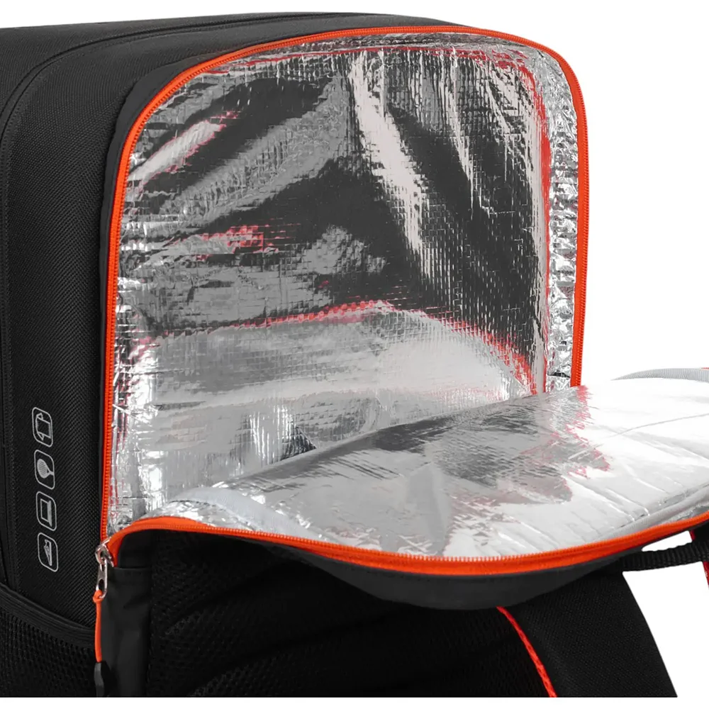 Bullpadel Ionic Black — mochila de padel para 4 raquetes com compartimento térmico - imagem 6