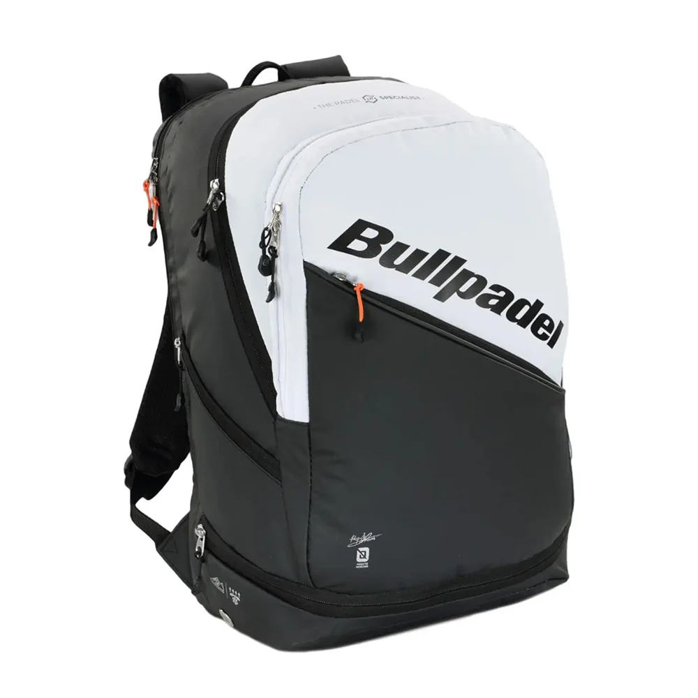 Bullpadel Hack White — padel backpack with thermal racket compartment by Paquito Navarro - image 2