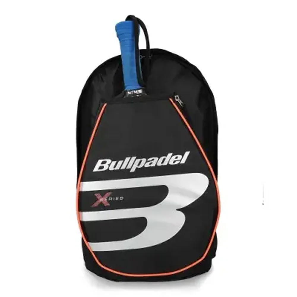 Bullpadel Fun S – black sports backpack with orange details - image 2