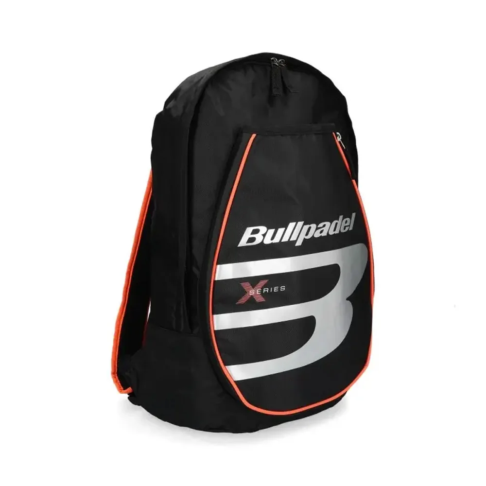 Bullpadel Fun S – black sports backpack with orange details - image 1