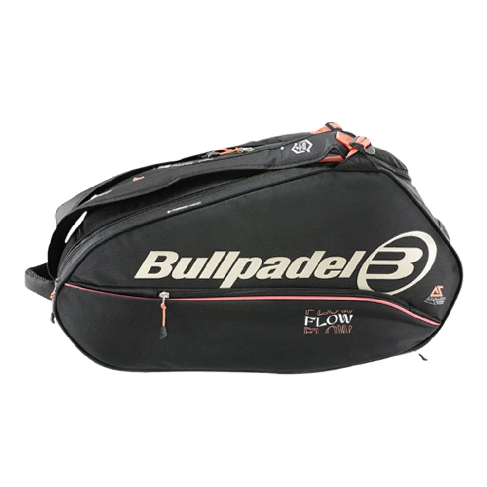 Bullpadel Sports Bag BPP-24006 Flow 005 Black – proteção térmica e capacidade para 4 raquetes - imagem 1