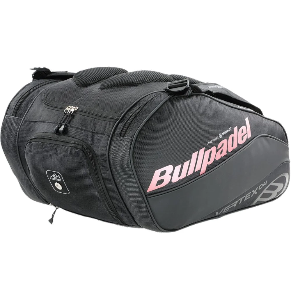 Bullpadel Sports Bag Vertex Black Pink – big capacity and thermal protection for 4 rackets - image 1