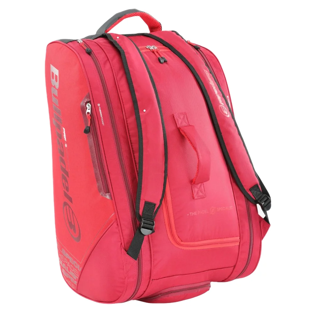 Bullpadel Sports Bag BPP-24014 Performance Red 2024 – bolsa vermelha com proteção térmica e compartimento respirável - imagem 4