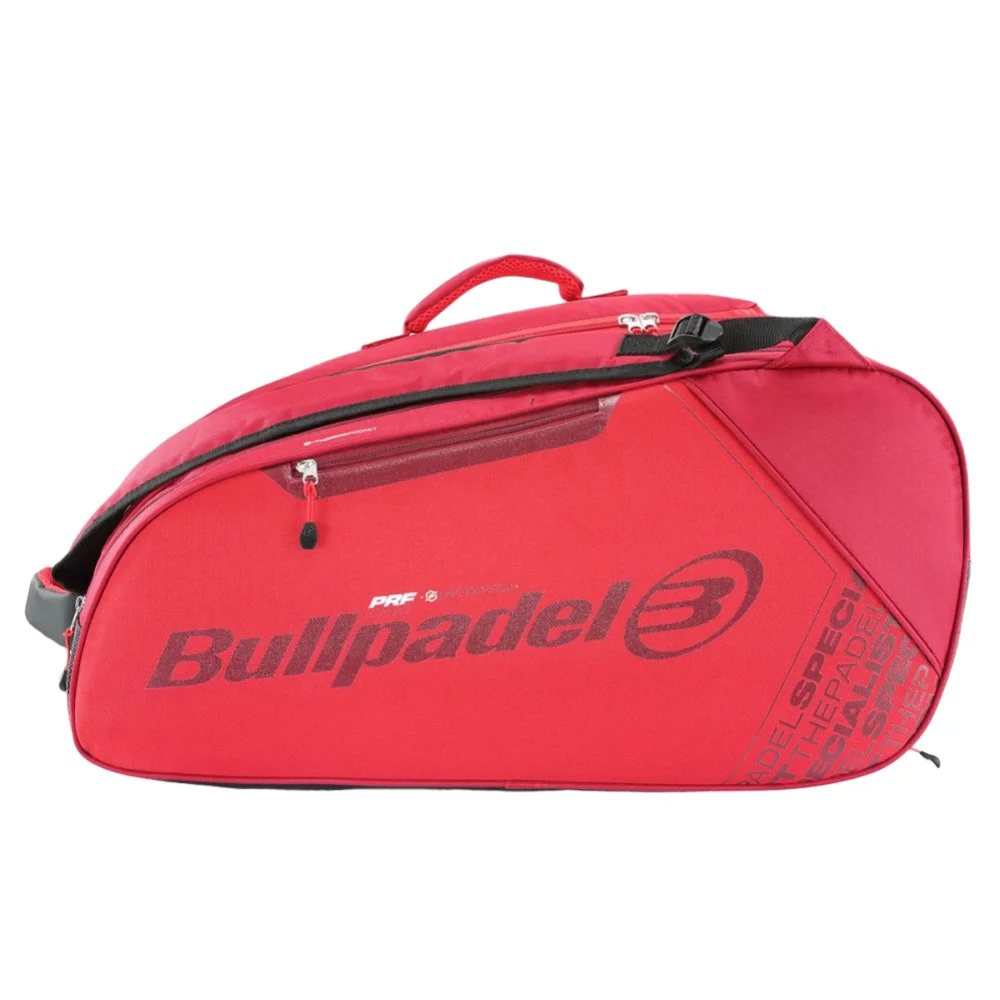 Bullpadel Sports Bag BPP-24014 Performance Red 2024 – bolsa vermelha com proteção térmica e compartimento respirável - imagem 3