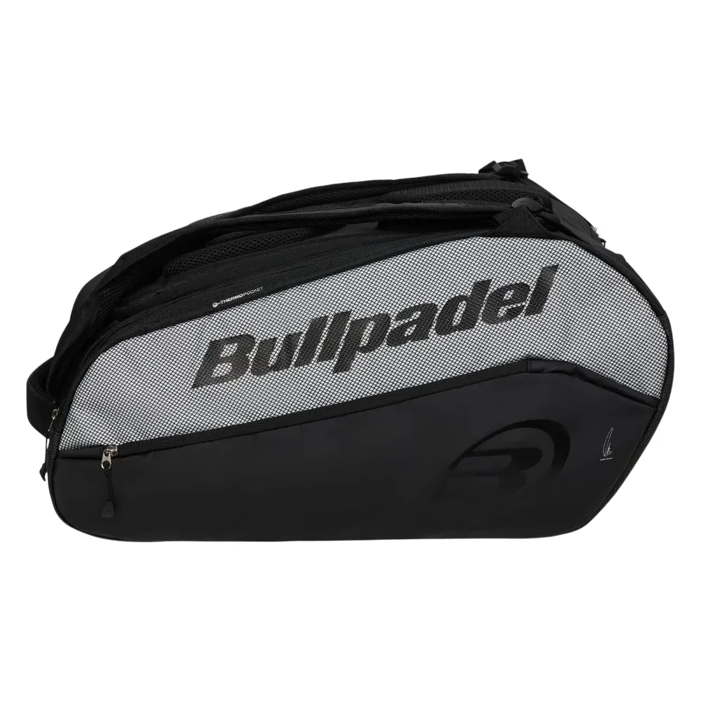 Bolsa de Padel Bullpadel BPP26001 Vertex Black – Proteção Térmica para até 4 Raquetes - imagem 1