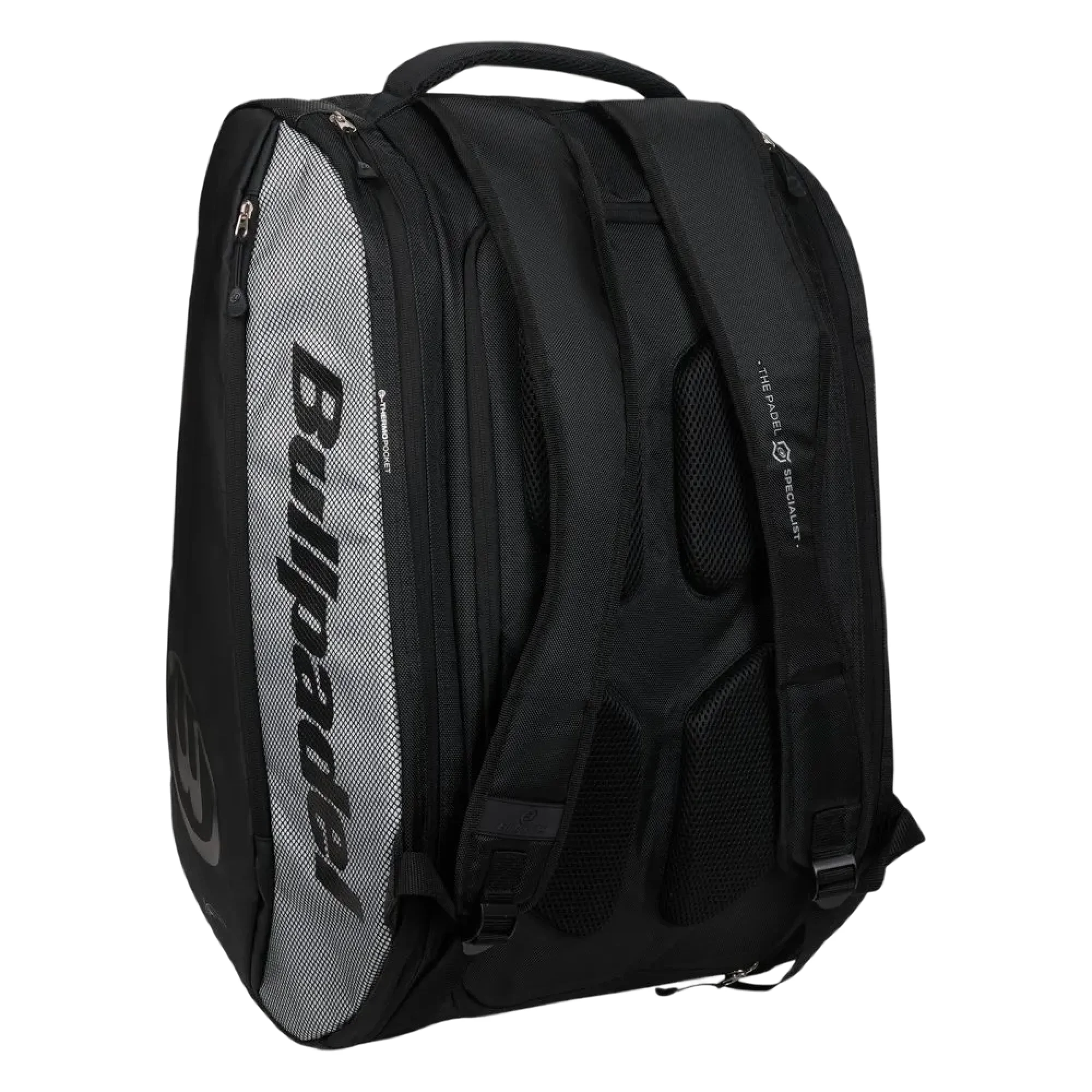 Bullpadel BPP26001 Vertex Black Padel Bag – Thermal Protection for Up to 4 Rackets - image 3