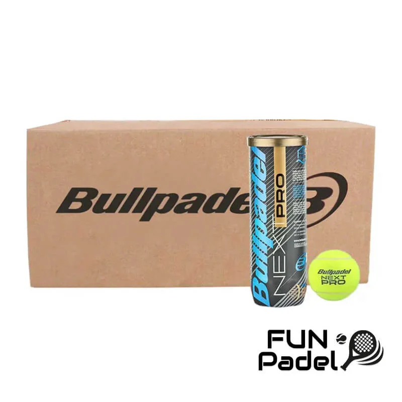 Bullpadel FIP Next Pro – Bolas de Torneio Aprovadas pela FIP em Pack Clube - imagem 1