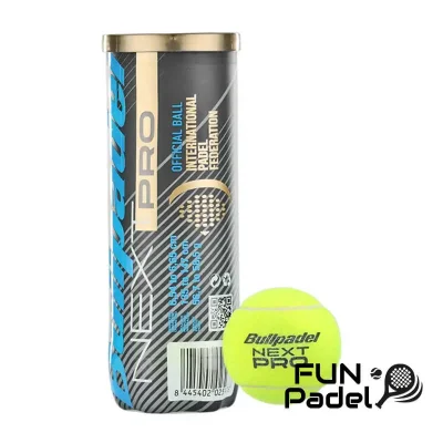 Bolas Bullpadel BP FIP Next Pro – Pack de 3 (Bolas Oficiais da FIP)