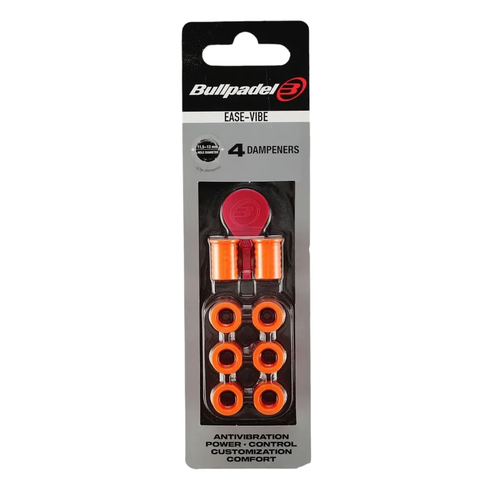 Bullpadel Ease Vibe Orange – Adjustable Padel Racket Dampener for Power & Control - image 1