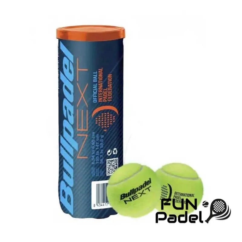 Bullpadel FIP Next – Bolas Oficiais para Jogo Consistente e Competitivo - imagem 1